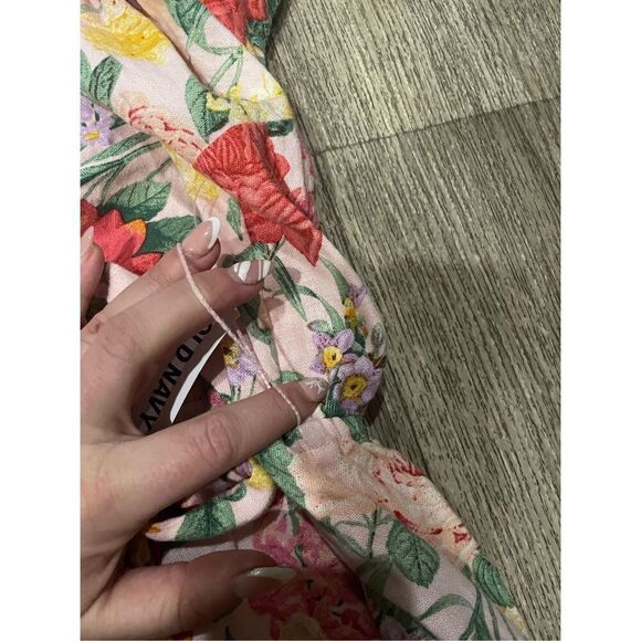Old Navy Floral Maci Dress XL New SOLD OUT ONLINE - Picture 6 of 10